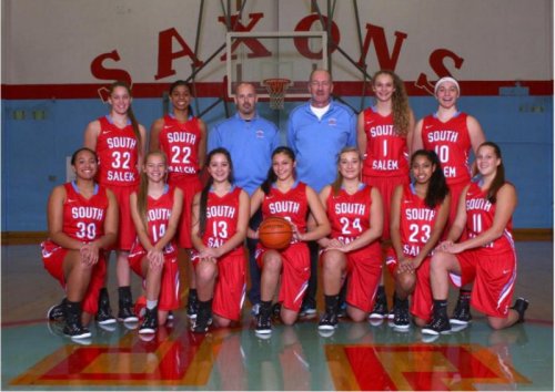 The South Salem Girls Basketball Team was undefeated against all Oregon teams. This is the first cla