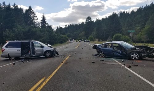 Crash scene Photo: Oregon State Police