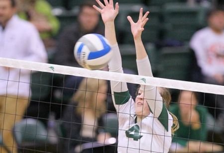 The Portland State volleyball team struggled offensively Friday night against the University of Colo