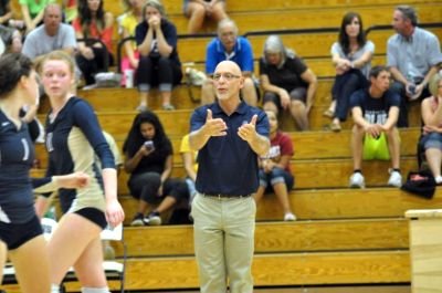 George Fox University's women's volleyball head coach Steve Grant. Photo Courtesy: George Fox Athlet