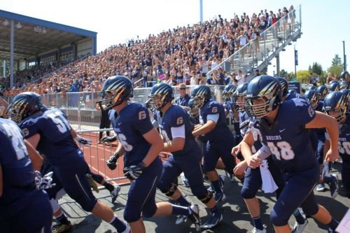 In its first game in over 46 years, George Fox University hosted NAIA member Arizona Christian University. Photo Courtesy: George Fox University 