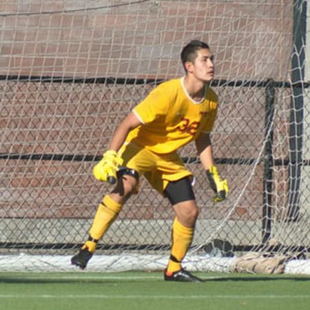 Goalkeeper Julian Juarez registered a season-high six saves in the Bearcats' game against Carthage. Photo Courtesy: Willamette Athletics