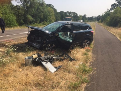 wrecked 2010 Ford Escape