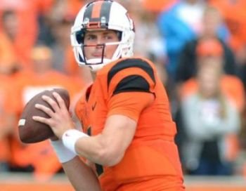 Oregon State quarterback Sean Mannion (seanmanniontheqb.com) has been named one of 30 finalists for the 2014 Senior CLASS Award, recognizing a senior Football Bowl Subdivision player that excels in four areas -- community, classroom, character and competition. Photo Courtesy: OSU Athletics
