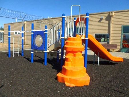 Children who visit their mothers at Coffee Creek Correctional Facility will soon have new playground