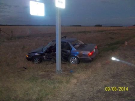 Oregon State Police are continuing their investigation into Monday evening's two vehicle traffic crash at the intersection of Highway 34 and Seven Mile Lane east of Interstate 5 in Linn County that turned fatal when a passenger died at an area hospital. Photo Courtesy: Oregon State Police