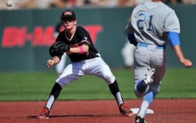Trever Morrison and the Oregon State baseball team will scrimmage at 1:00 p.m. PT Saturday at Goss S