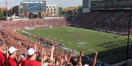 Connor Halliday threw three second-quarter touchdown passes, breaking open a close game and leading 