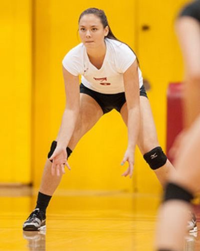 Willamette sophomore outside hitter Alida Holt. Photo Courtesy: Willamette Athletics 