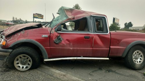 Crash Scene Photo: Linn County Sheriff's Office